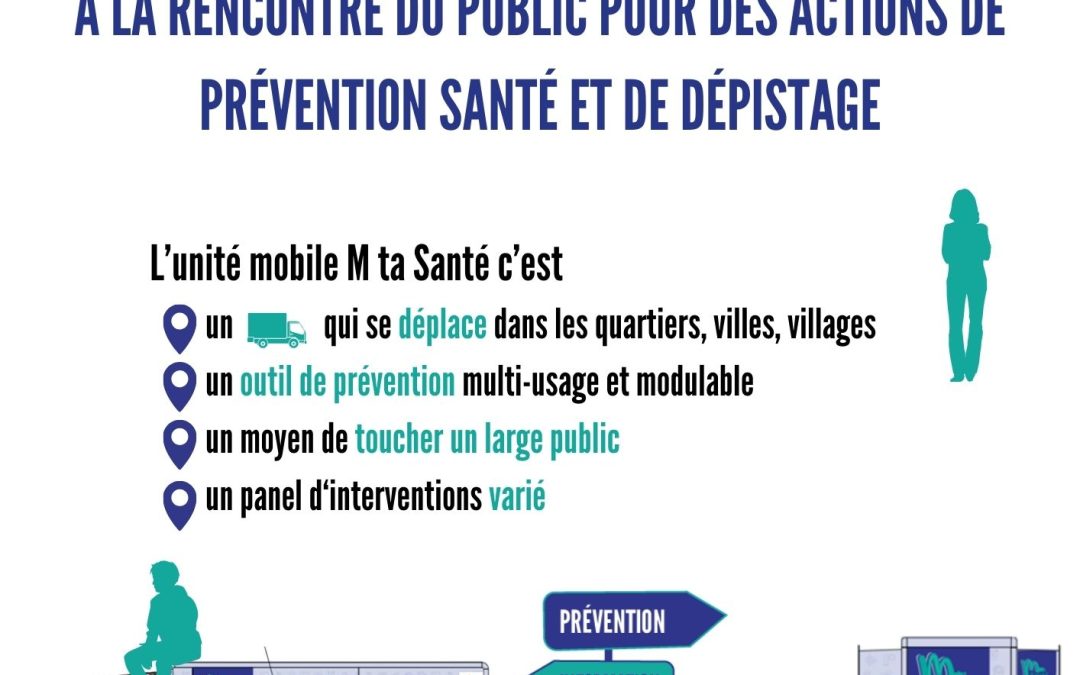 « Dossier de presse : À la rencontre du public pour des actions de prévention santé et de dépistage »