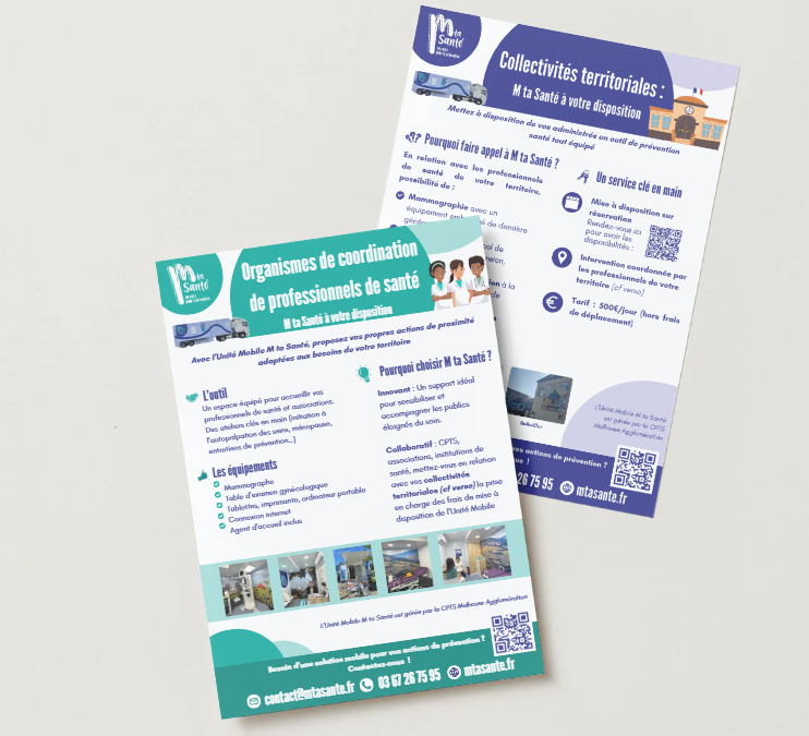 Flyer informatif Mise à disposition M ta Santé